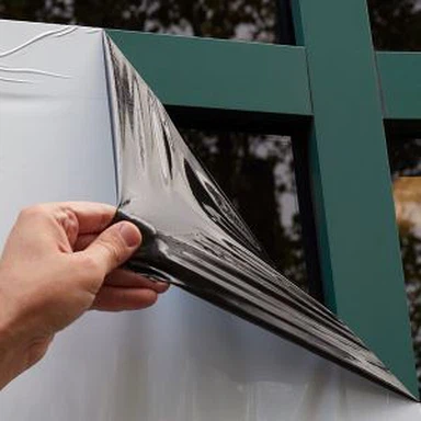 Enostranski lepilni plastični zaščitni film za barvanje površine